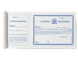 Talonario Liderpapel Loteria Tres Del Folio 111
