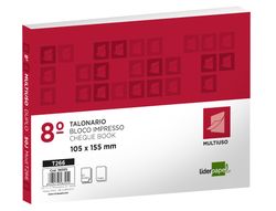 Talonario Liderpapel Multiuso Octavo Duplicado Apaisado