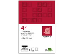 Talonario Liderpapel Multiusos Cuarto Original T199