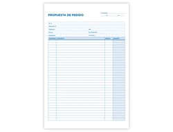 Talonario Liderpapel Pedidos Folio Original y Copia T225