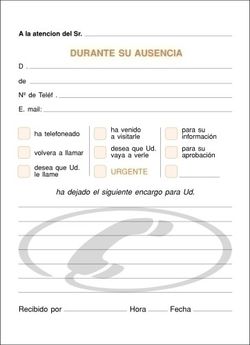TALONARIO LLAMADAS TELEFONO 8º NATURAL LOAN (33)