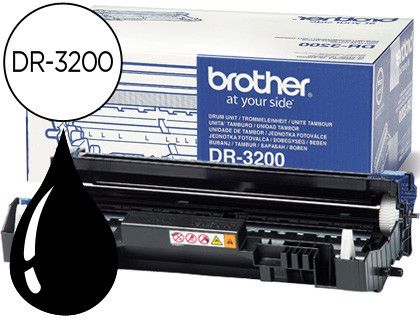 Tambor Brother original negro DR3200