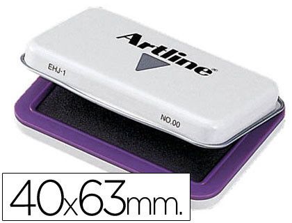 Tampon Artline Nº 00 Violeta -40X63 Mm