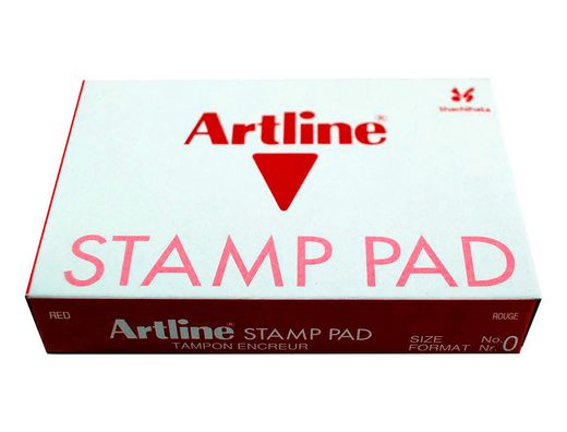 Tampon Artline Nº 1 Rojo -67X106 Mm