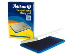 Tampón Pelikan caja metal 7 x 11 azul