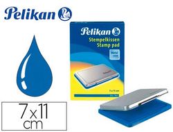 Tampón Pelikan caja metal 7 x 11 azul