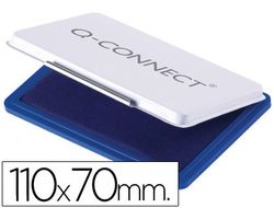 Tampon Q-Connect 110X70 mm Azul
