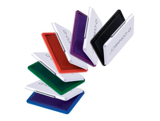 Tampon Q-Connect 110X70 mm Azul