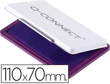 Tampon q-connect n.2 110x70 mm violeta