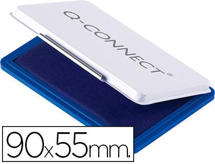 Tampon q-connect n.3 90x55 mm azul