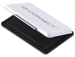 Tampon q-connect n.3 90x55 mm negro