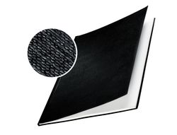 Tapas rígidas DIN A4. Serie Classic. Lomo 28 mm. Caja 10 tapas, negro