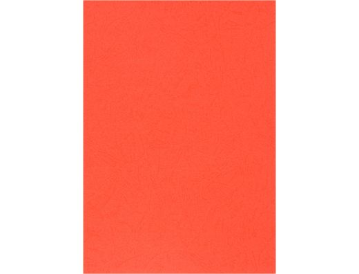 Tapa de encuadernacion q-connect carton din a4 rojo simil piel 250 gr caja de 100 unidades