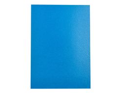 Tapa encuadernacion liderpapel carton a4 0,9mm azul fluor paquete de 50 unidades