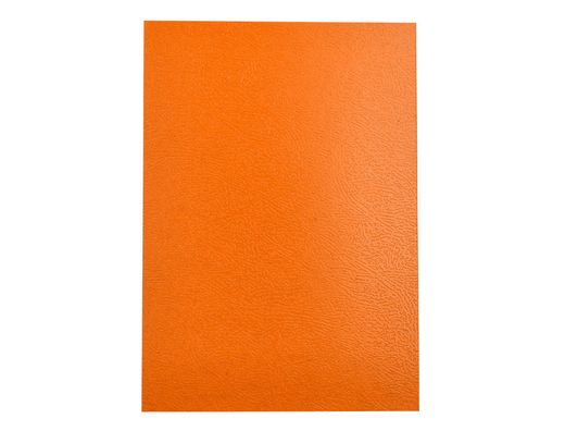 Tapa encuadernacion liderpapel carton a4 0,9mm naranja fluor paquete de 50 unidades