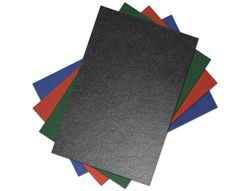 Tapa Encuadernacion Liderpapel Carton A4 1Mm Negra Paquete de 50 Unidades