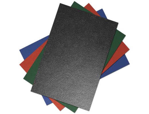 Tapa Encuadernacion Liderpapel Carton A4 1Mm Negra Paquete de 50 Unidades