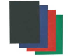 Tapa Encuadernacion Liderpapel Carton A4 1Mm Negra Paquete de 50 Unidades