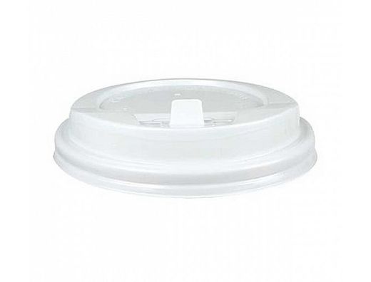 Tapa para vaso bunzl 280 ml poliestireno con orificio paquete de 100 unidades