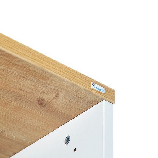 Tapa Superior Doble180 x 45 Blanco