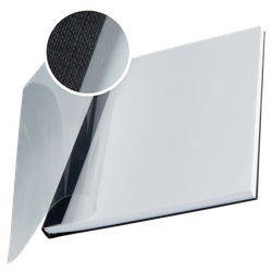 Tapas flexibles DIN A4. Lomo 10.5 mm. Caja 10 tapas, negro