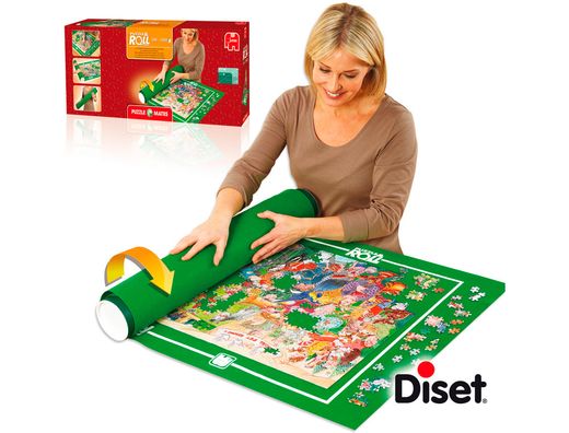 Tapete diset con tubo para poder enrollar y guardar los puzzles de 500 a 2000 piezas