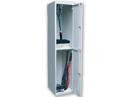 Taquilla Metalica Ar Storage 50X180X40 cm 2 Puertas con Llave Color Gris Inicial