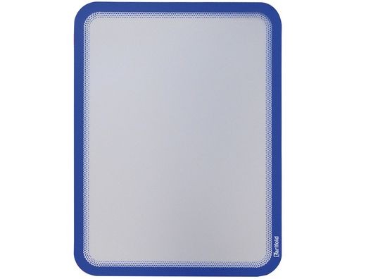 Tarifold pack 2 marco magneto iman A4 azul superficie antirreflejo esquinas redondeadas 195031
