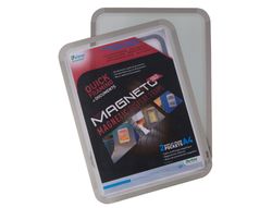Tarifold pack 2 marco magneto iman A4 plata superficie antirreflejo esquinas redondeadas 195030