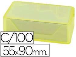 Tarjetas de Visitas Liderpapel 90X55Mm Blanca 250G/M2 Caja de 100