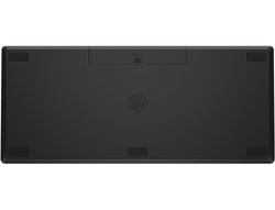 Teclado hp 355 multidispositivo bluetooth inalambrico color negro
