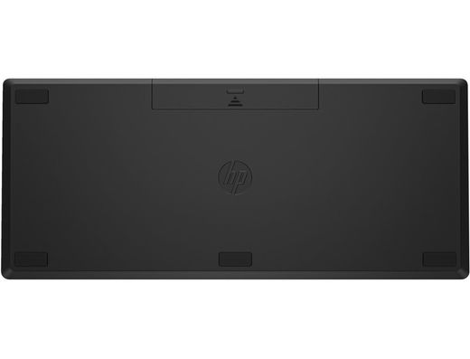 Teclado hp 355 multidispositivo bluetooth inalambrico color negro