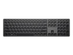 Teclado hp 975 dual inalambrico bluetooth 5.0 retroiluminacion usb-c color gris