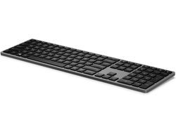 Teclado hp 975 dual inalambrico bluetooth 5.0 retroiluminacion usb-c color gris