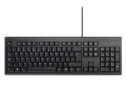 Teclado kensington kb100 eq con cable 2400 dpi usb-a color negro