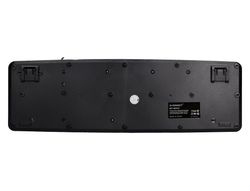 Teclado q-connect con cable 1,35 mt color negro