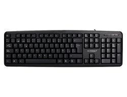 Teclado q-connect con cable 1,35 mt color negro