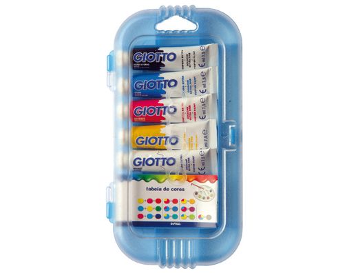 Tempera Giotto 7,5 Ml 5 Colores Surtidos