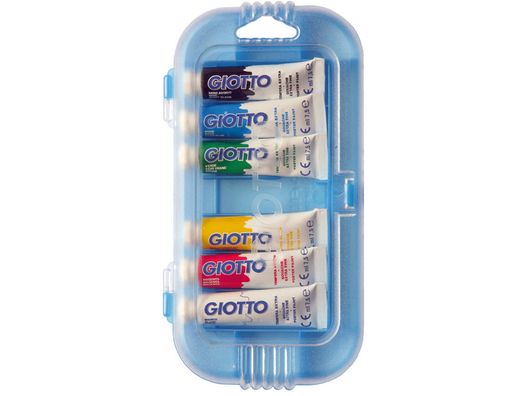 Tempera Giotto 7,5 Ml 6 Colores Surtidos