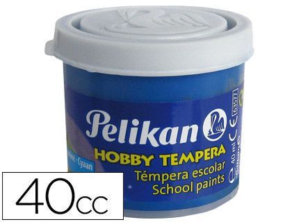 Tempera Hobby 40 Cc Cyan -N.127
