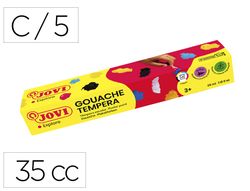 Témpera Jovi 35 ml. caja 5 colores