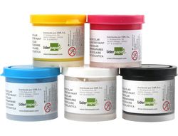 Tempera Liderpapel Escolar 40 Ml 5 Colores Surtidos + Pincel