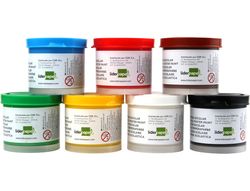 Tempera Liderpapel Escolar 40 Ml 7 Colores Surtidos + Pincel