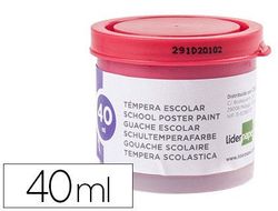 Tempera Liderpapel Escolar 40 Ml Magenta