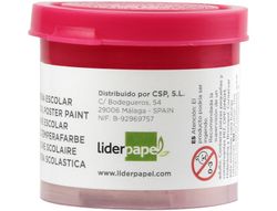 Tempera Liderpapel Escolar 40 Ml Magenta