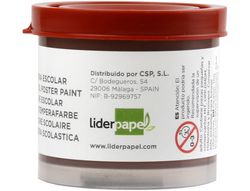 Tempera Liderpapel Escolar 40 Ml Marron