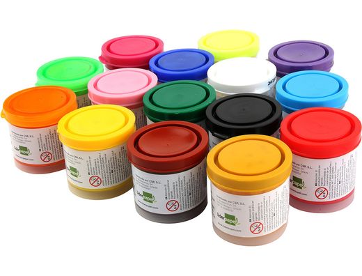 Tempera Liderpapel Escolar 40 Ml Naranja