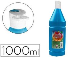Tempera Liquida Jovi Escolar 1000 Ml Azul Cyan