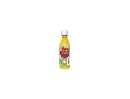 Tempera Liquida Jovi Escolar 250 Ml Amarillo