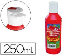Tempera Liquida Jovi Escolar 250 Ml Bermellon